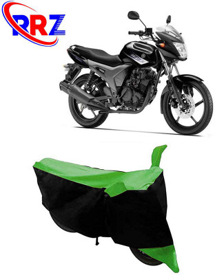 RRZ Waterproof Two Wheeler Cover for Yamaha(SZ-S, Black, Green)