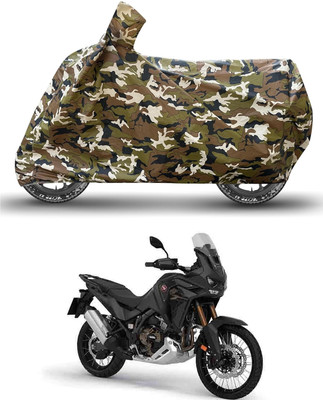 RABABLI Waterproof Two Wheeler Cover for Honda(CRF1000L Africa Twin BS6, Multicolor)