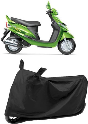 KEDIT Two Wheeler Cover for Mahindra(Rodeo, Black)