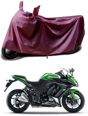 APNEK Waterproof Two Wheeler Cover for Kawasaki(Ninja 1000 BS6, Maroon)