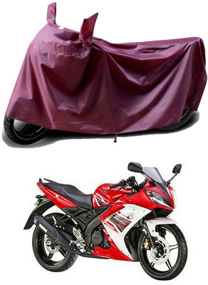 APNEK Waterproof Two Wheeler Cover for Yamaha(R15, Maroon)