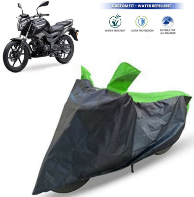 ma collections Waterproof Two Wheeler Cover for TVS(Raider, Black)