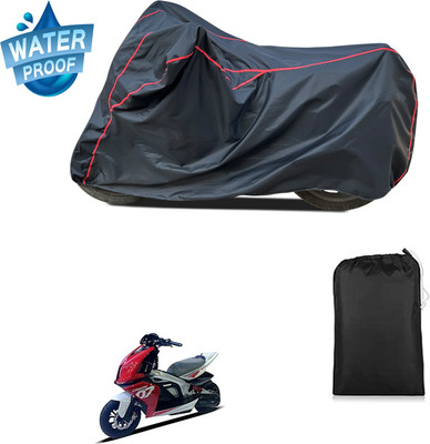 PAGORA Waterproof Two Wheeler Cover for TVS(Creon BS6, Black)