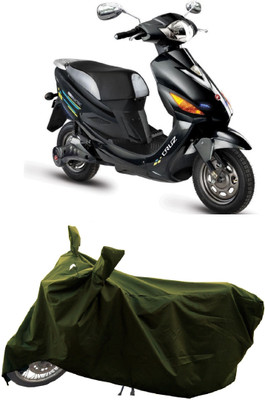 GROFATIK Two Wheeler Cover for Hero(Electric Cruz BS6, Green)