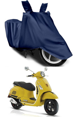 MWBB Two Wheeler Cover for Piaggio(Vespa VXL 150, Blue)