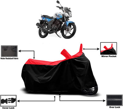 Amexride Two Wheeler Cover for Yamaha(SZ-RR V, Red)