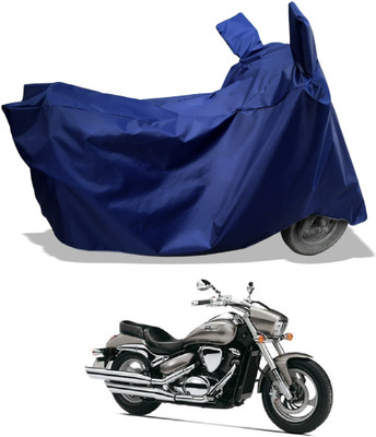 Amexride Two Wheeler Cover for Suzuki(Intruder M800, Blue)