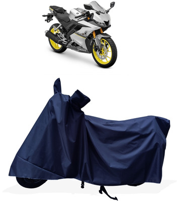 Tricway Two Wheeler Cover for Yamaha(YZF R15 V3 BS6, Blue)