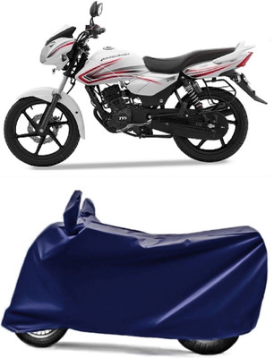 Swarish Two Wheeler Cover for TVS(Pheonix, Blue)
