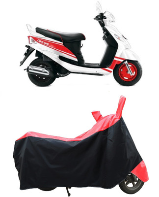 Coxtor Two Wheeler Cover for Mahindra(Rodeo UZO, Red)