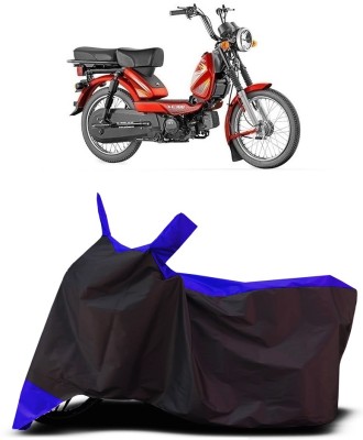 VESMEI Two Wheeler Cover for TVS(Heavy Duty Super XL, Blue)