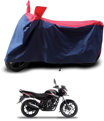 KEDIT Two Wheeler Cover for Bajaj(Discover 150 s, Red, Blue)