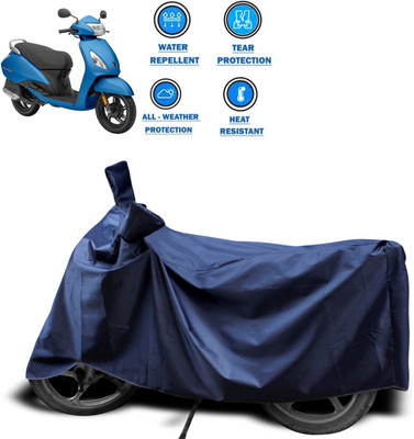CODOKI Waterproof Two Wheeler Cover for TVS(Jupiter classic, Blue)