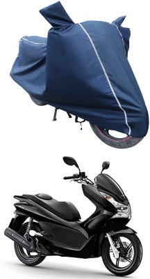 Ascension Waterproof Two Wheeler Cover for Honda(PCX 125, Blue)