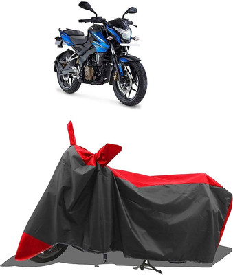 AASHTIK MART Two Wheeler Cover for Bajaj(Pulsar NS200, Red)