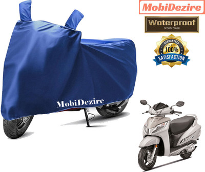 Mobidezire Waterproof Two Wheeler Cover for Honda(Activa 6G, Blue)