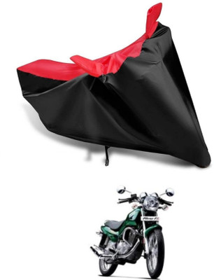 KEDIT Two Wheeler Cover for TVS(Fiero F2, Red, Black)