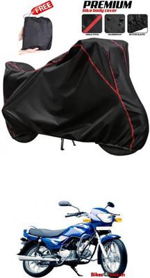 DeepShakshi AUTOMOTIVE Two Wheeler Cover for TVS(Centra, Black)