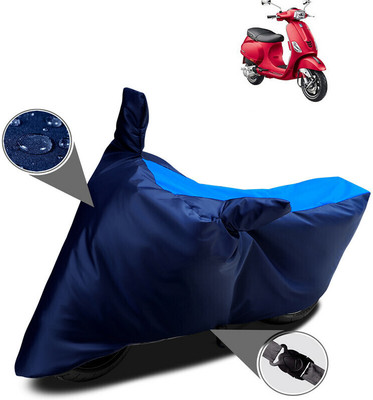 MWBB Waterproof Two Wheeler Cover for Vespa(Vespa SXL, Multicolor)