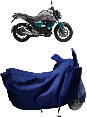 Amexride Two Wheeler Cover for Yamaha(FZ S V3, Blue)