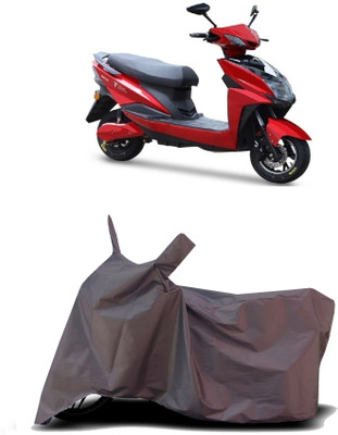 VESMEI Two Wheeler Cover for Techo Electra(Raptor, Blue)