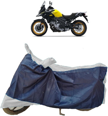 ANTOFY Two Wheeler Cover for Suzuki(V-Strom 650 XT, Multicolor)