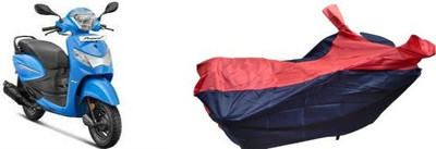 malti Two Wheeler Cover for Hero(Pleasure Plus, Red, Blue)
