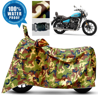 APNEK Waterproof Two Wheeler Cover for Royal Enfield(Meteor BS6, Multicolor)