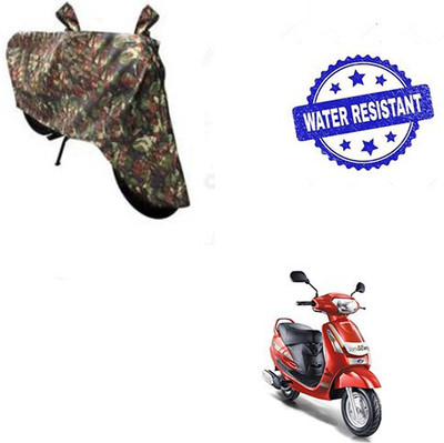 DeepShakshi AUTOMOTIVE Waterproof Two Wheeler Cover for Mahindra(Duro DZ, Multicolor)