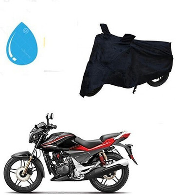 DeepShakshi AUTOMOTIVE Waterproof Two Wheeler Cover for Hero(CBZ Extreme, Black)