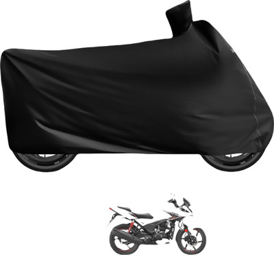 Caronix Waterproof Two Wheeler Cover for Hero(Ignitor, Black)