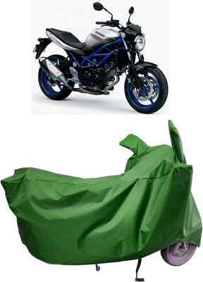 Amexride Two Wheeler Cover for Suzuki(SV 650 BS6, Maroon)
