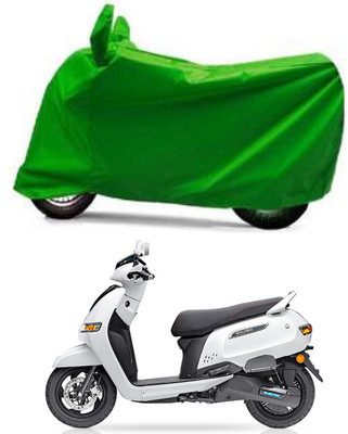 Furious3D Two Wheeler Cover for TVS(iQube Electric, Green)