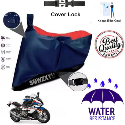 smwzxyu Waterproof Two Wheeler Cover for BMW(S1000RR, Red, Blue)