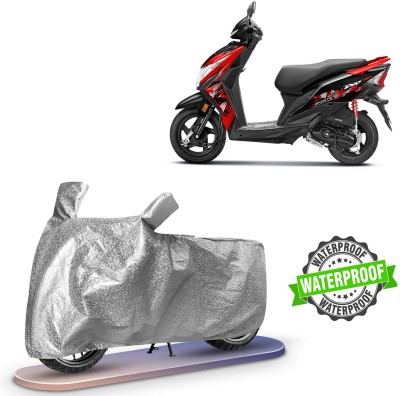 ROYAL AUTO MART Waterproof Two Wheeler Cover for Honda, Universal For Bike(Dio, Silver)