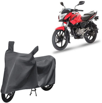 Autohutch Two Wheeler Cover for Bajaj(Pulsar 135 LS DTS-i, Grey)