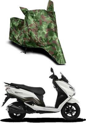 Mdstar Waterproof Two Wheeler Cover for Suzuki(Burgman Street 125, Multicolor)