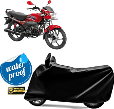 DeepShakshi AUTOMOTIVE Two Wheeler Cover for Hero(Activa 4G, Black)