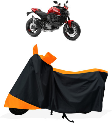 Tricway Two Wheeler Cover for Ducati(Monster 82, Orange)