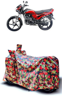 MMSSTAR Waterproof Two Wheeler Cover for Hero(Passion Plus, Multicolor)