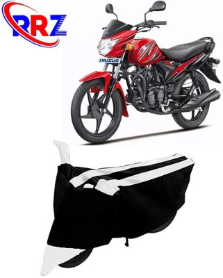 RRZ Waterproof Two Wheeler Cover for Suzuki(Hayate, Black, White)