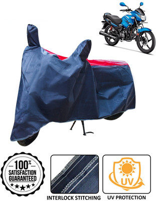 CARNEST Two Wheeler Cover for Hero(Glamour FI, Blue, Red)