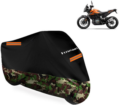Horseyaart Waterproof Two Wheeler Cover for KTM(390 Adventure BS6, Multicolor)