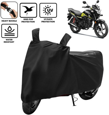 kerwa Two Wheeler Cover for Honda(SP 125, Black)