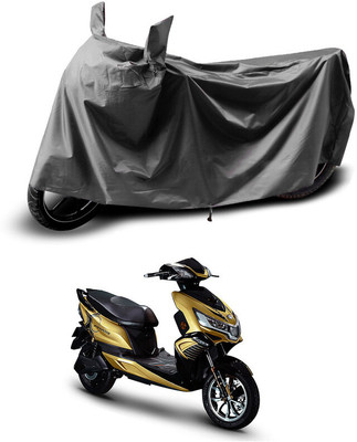 Gali Bazar Waterproof Two Wheeler Cover for Okinawa(Grey)