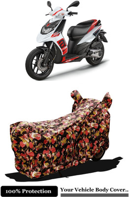 Amexride Two Wheeler Cover for Aprilia(SR 160, Multicolor)