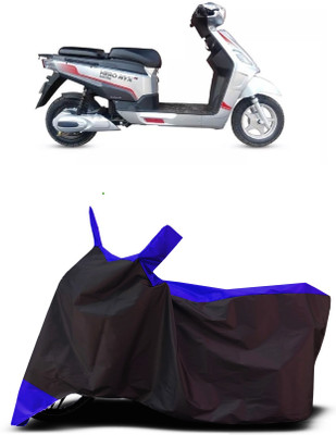 VESMEI Two Wheeler Cover for Hero(Electric NYX BS6, Blue)