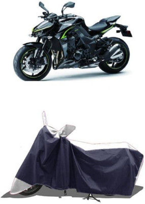 RAAMKM Two Wheeler Cover for Hero, Honda, Bajaj, TVS, Yamaha(Electric AXLHE-20, White, Black)