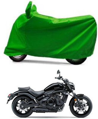 Furious3D Two Wheeler Cover for Kawasaki(Vulcan S, Green)