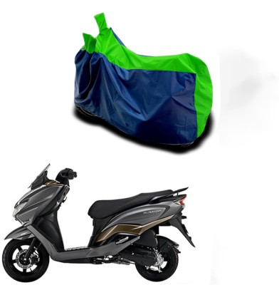 EGAL Waterproof Two Wheeler Cover for Universal For Bike(Electric, Green)